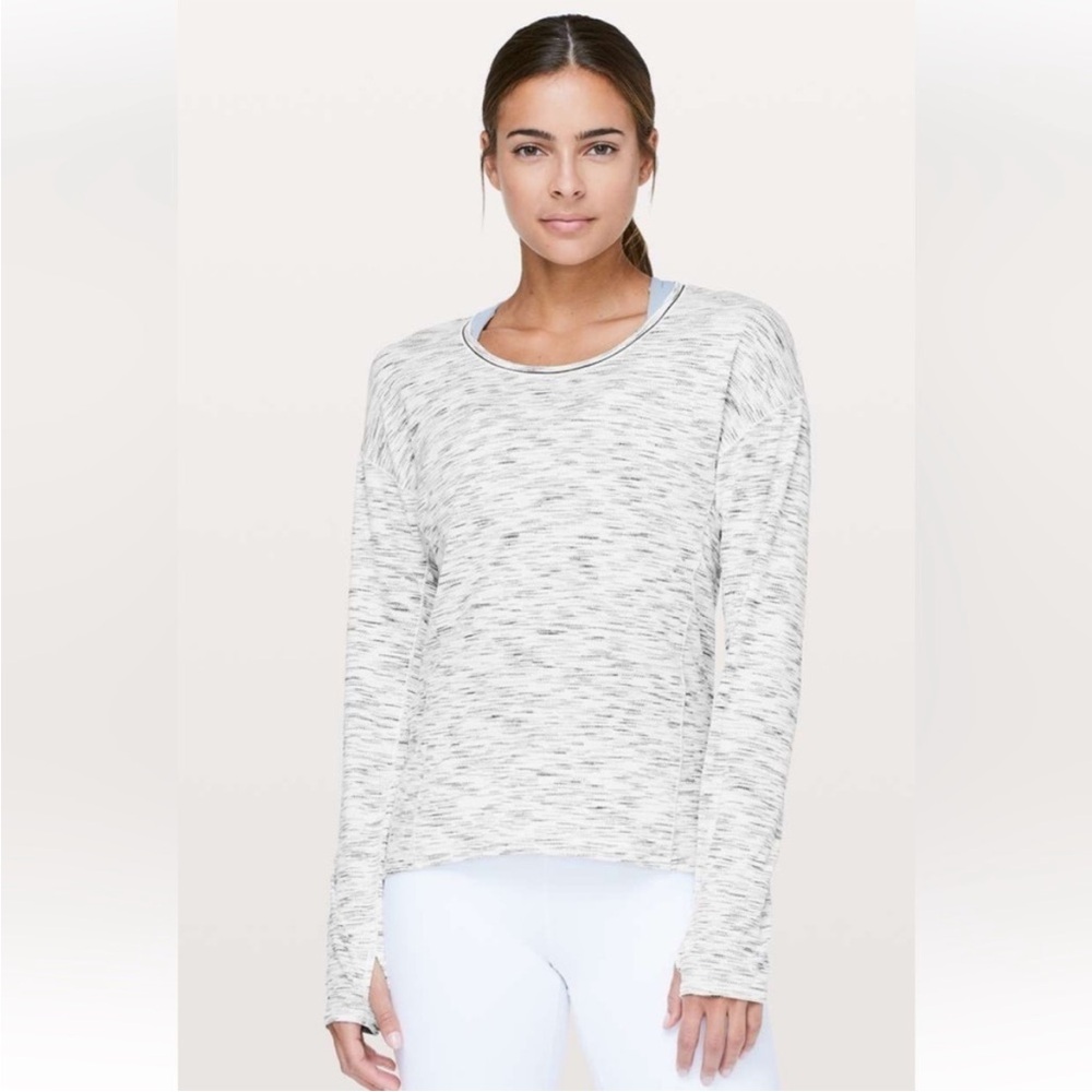 LULULEMON Sweat Embrace Long Sleeve Size 8
